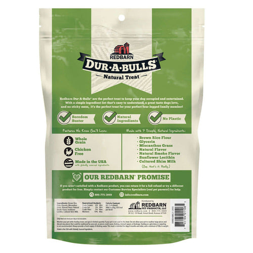 Redbarn Pet Products Dur-A-Bulls Braid Dog Treats