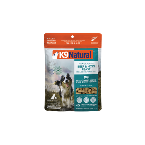 K9 Natural Beef & Hoki Feast Freeze-Dried Dog Food