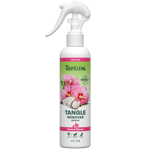 TropiClean Island Bloom Tangle Remover Pet Spray