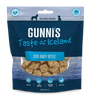 Gunni's Cod Baby Bites Dog Treats - Bite-Sized, Air-Dried, Icelandic Fish, Grain Free - 3oz