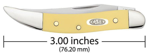 Case Yellow Synthetic Smooth Small Texas Toothpick