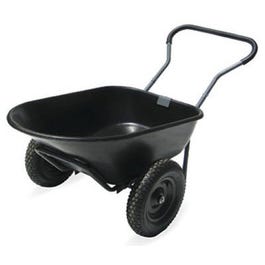 Dura Lawn Cart, Black, 6-Cu. Ft.