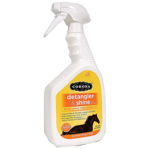 CORONA DETANGLER AND SHINE FOR HORSES (1 QUART, BLOOMING MEADOW)