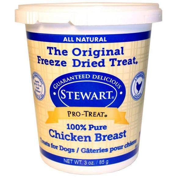 Stewart Freeze Dried Dog Treat (Chicken Breast 3 Oz Pouch)