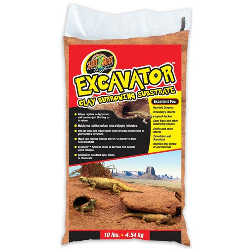 EXCAVATOR CLAY BURROWING SUBSTRATE