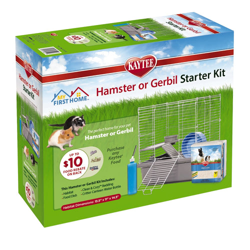 Kaytee My First Home Hamster & Gerbil Starter Kit (13.5