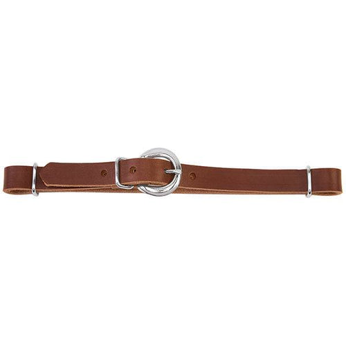 Berlin Straight Leather Curb Strap (Latigo)