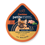 Canidae PURE Petite Grain Free, Limited Ingredient, Small Breed Wet Dog Food, Pâté Chicken and Peas