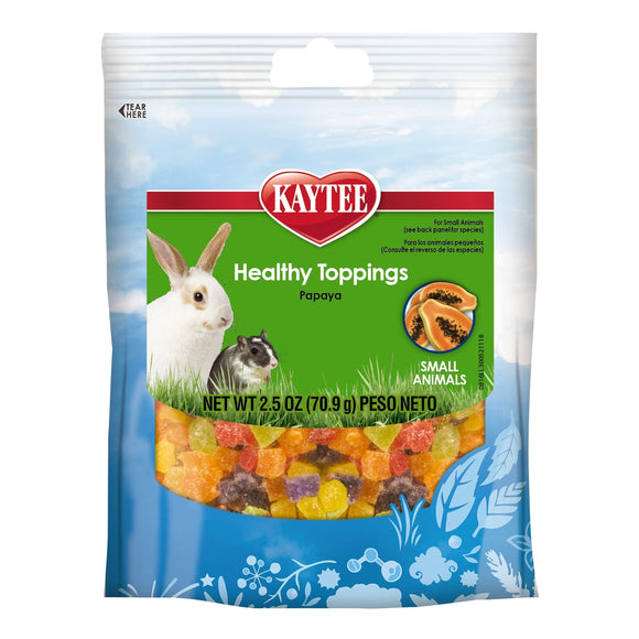 Kaytee Fiesta Healthy Toppings Papaya Treat for Small Animals (2.5-oz)