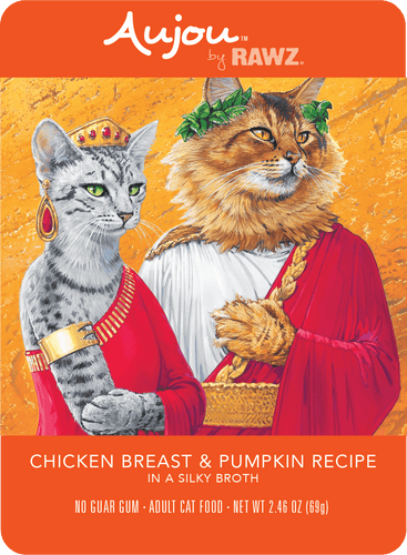 RAWZ Aujou Chicken Breast & Pumpkin Recipe Cat Wet Food