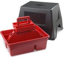 LITTLE GIANT DURATOTE STOOL & TOTE BOX