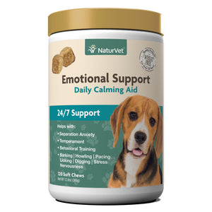 NaturVet Emotional Support Dog Calming Aid (24/7 Support)