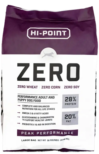 Shawnee Milling Hi-Point Zero Performance Adult and Puppy Dog Food