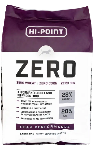 Shawnee Milling Hi Point Zero Performance Adult and Puppy Dog