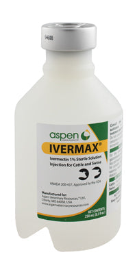 Aspen IVERMAX® (ivermectin) Injection 1% (50 mL)