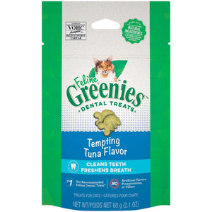 Greenies Tempting Tuna 2.1 Oz. Dental Cat Treats