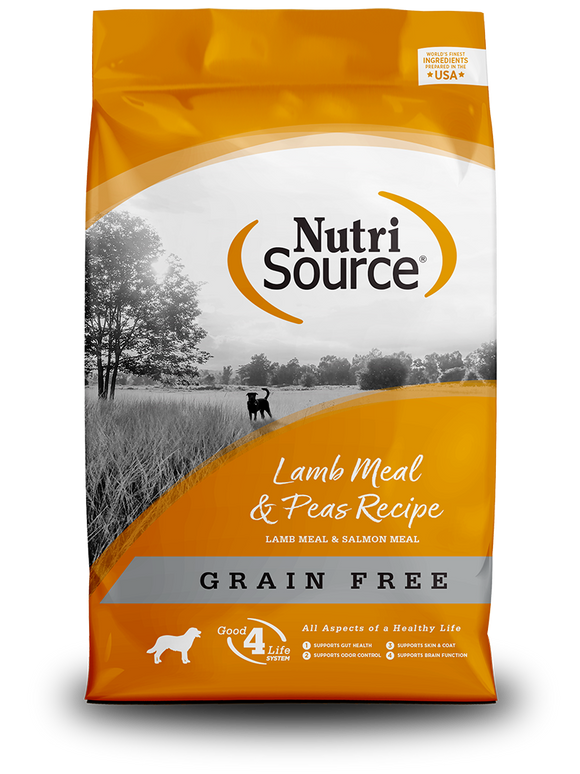 NutriSource® Grain Free Lamb Meal & Peas Recipe