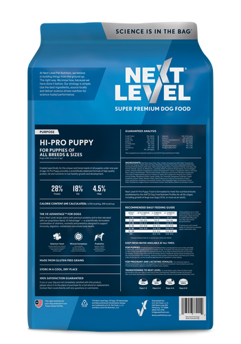 Next Level Super Premium Dog Food Hi-Pro Puppy (4 Lb)