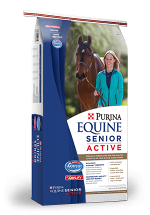 Purina® Equine Senior® Active Horse Feed (50 lbs)