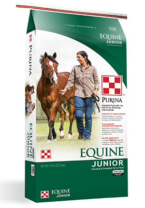Purina® Equine Junior® Horse Feed (50 lbs)