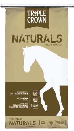 TRIPLE CROWN NATURALS PELLETED HORSE FEED (50 lbs)