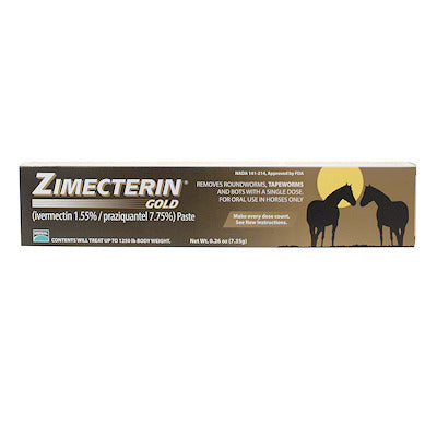 Horse Warehouse Zimecterin Gold Dewormer