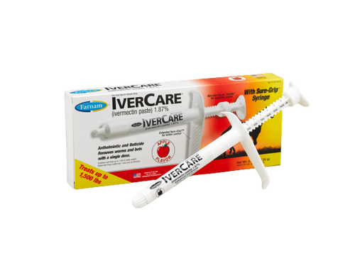 Farnam IverCare (ivermectin paste) 1.87% (.26 oz Tube)