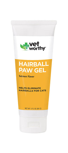 Vet Worthy Hairball Paw Gel for Cats (3 oz)