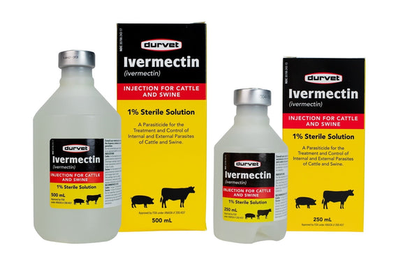 Durvet Ivermectin Injection 1% (50 mL)