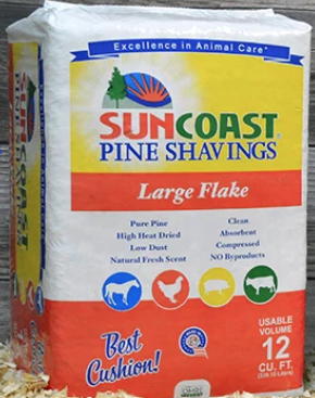 SUNCOAST® Pine Shavings Bedding Large Flake