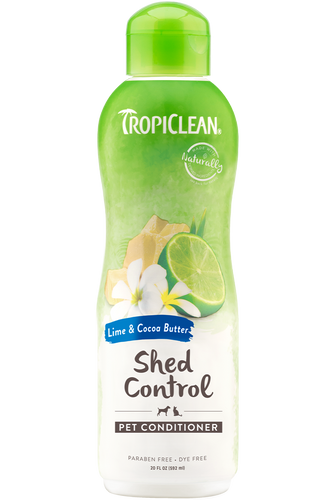 TropiClean Lime & Cocoa Butter Shed Control Conditioner for Pets