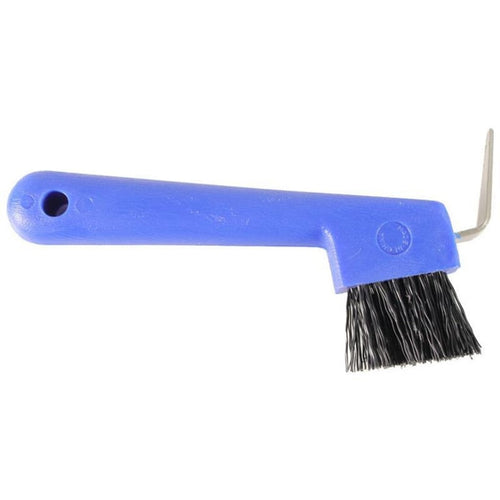 Hoof Pick with Brush (BLUE)
