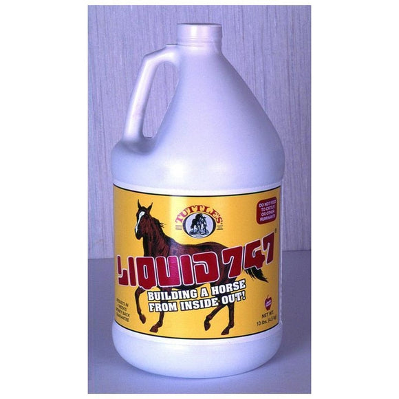 Y-TEX TUTTLE'S LIQUID 747 FEED SUPPLEMENT FOR HORSES (1 GAL, APPLE)