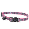 Coastal Pet Product Safe Cat Fashion Adjustable Breakaway Collar (Pink Dots)